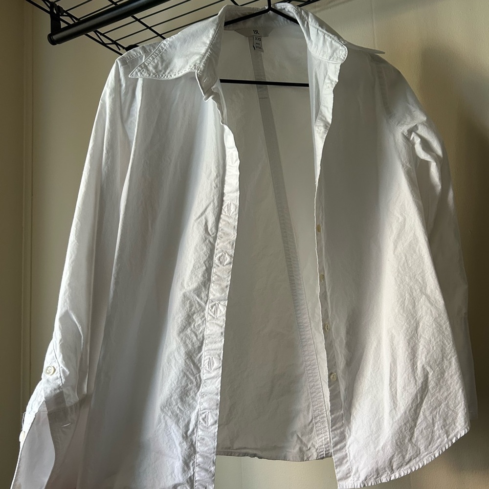 Banana Republic Crisp White Blouse